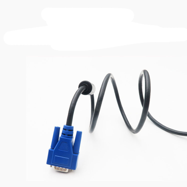 ผู้ผลิตสายไฟฟ้า ส่งสายไฟฟ้าที่กําหนดเอง VGA HD Cable Assembly สําหรับคอมพิวเตอร์โต๊ะ โฮสต์ มอนิเตอร์และการเชื่อมต่อโปรเจคเตอร์