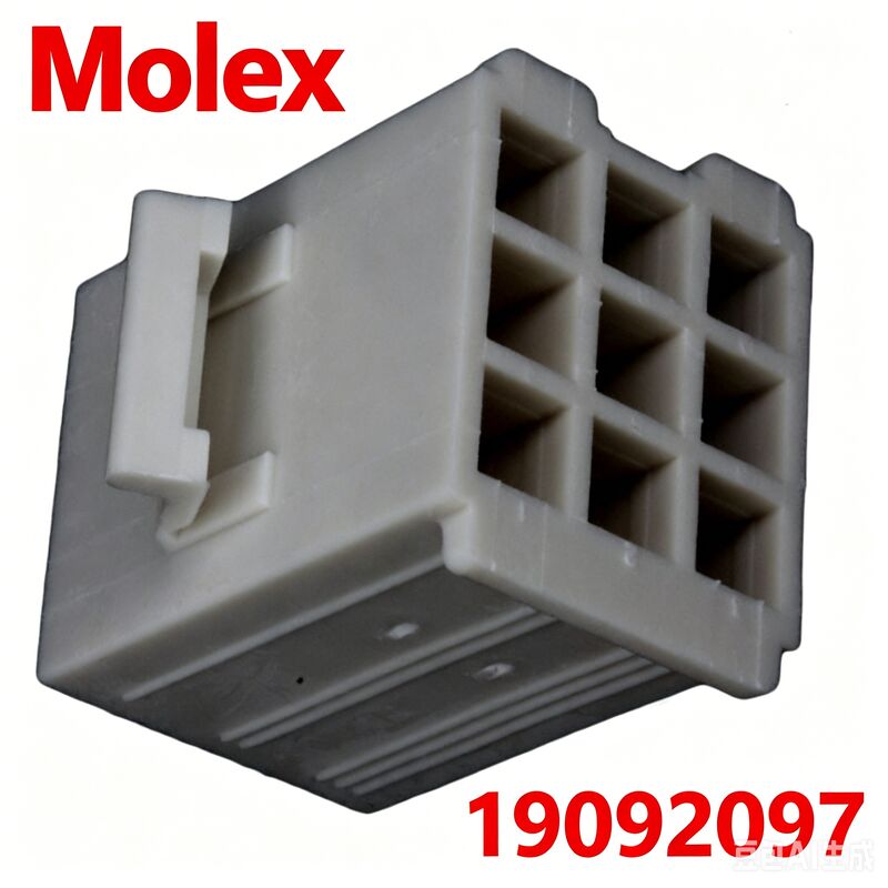 Molex 19092097 9-Pin Wire-to-Board Connector Housing OEM/ODM เครื่องประกอบการที่กําหนดเองสําหรับอุตสาหกรรมรถยนต์และอุตสาหกรรม