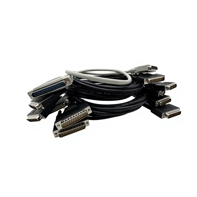 สายพานที่กําหนดเอง Full Copper DB9 DB15 DB25 สายพาน 2x15 พิน สายพานเชื่อมต่อแบบเรียงลําดับและเรียงลําดับ สายพานต่อกันสําหรับการถ่ายทอดข้อมูล