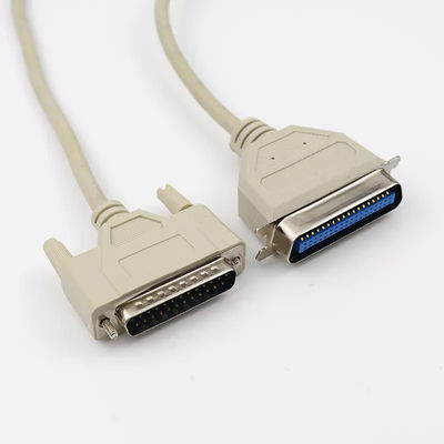 DB25 สายสื่อสารชาย-หญิง 25 พิน สายเครื่องพิมพ์ขนาน 4K 120Hz