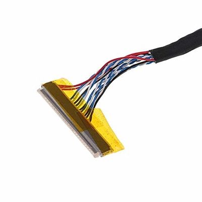 สายไฟฟ้า LVDS ขายส่งข้อมูล ที่มีความแข็งแรงแบบดียิเลคทริก ≥ 1000V/นาที และวัสดุนําทองแดงที่อุณหภูมิ 105C