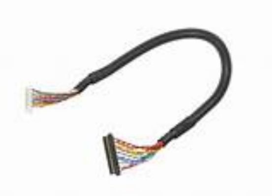 สายไฟฟ้า AWG26-28 สายไฟฟ้า LVDS สําหรับการส่งข้อมูลอุตสาหกรรมด้วยวัสดุ PVC Jacket และความแรงดัน 300V