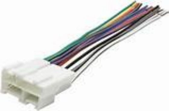 IP67 ระดับการคุ้มครอง การประกอบสายไฟที่กําหนดเองด้วย AS14*0.16*1.25*2C SP OD4.0 PVC สายไฟสีดําและการกําหนดเอง