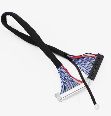 การส่งสัญญาณที่แม่นยํา รับประกัน สายเคเบิล LVDS ที่ได้รับการรับรอง UL มีความยาวสายเคเบิล 1-5 เมตร และเสื้อ PVC กันไฟ