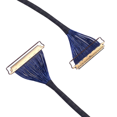 ผูก Lvds Coaxial Ultra-Fine สําหรับจอ LED พร้อมล็อคเคลือบเงิน ผู้ผลิตผูกสายเชื่อถือ
