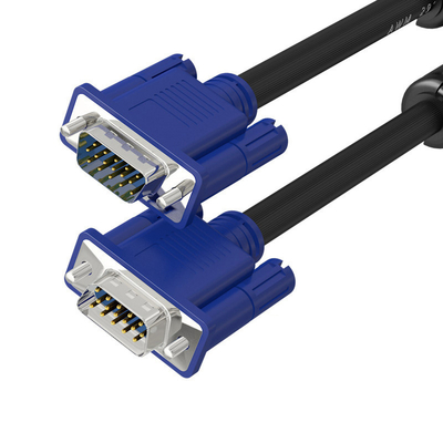 จําหน่ายผู้ผลิตสายไฟฟ้าสายไฟฟ้า Custom Cable VGA HD data cable assembly สําหรับ PC โฮสต์ มอนิเตอร์และโปรเจคเตอร์ เชื่อถือได้เชื่อมต่อ Custom Cable Design