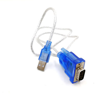 CH340 USB To RS232 DB9 Adapter COM Interface Converter ออกแบบโดยผู้ผลิตสายไฟสําหรับการใช้งานยาวนาน
