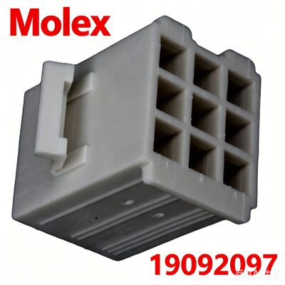 Molex 19092097 9-Pin Wire-to-Board Connector Housing OEM/ODM เครื่องประกอบการที่กําหนดเองสําหรับอุตสาหกรรมรถยนต์และอุตสาหกรรม