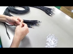 ชุดสายไฟหุ่นยนต์ปลั๊กการบินกันน้ำสายเคเบิลเซนเซอร์ M12 พร้อมตัวป้องกัน