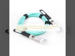 QSFP-40G 200G QSFP-DD ถึง 2*QSFP28 DAC Q4S56-200G PVC/LSZH