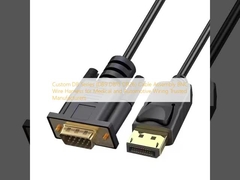 ชุดสายเคเบิล Custom DB Series (DB9 DB15 DB26) ชุดสายไฟ BNC สำหรับการเดินสายไฟทางการแพทย์และยานยนต์ ผู้ผลิตที่เชื่อถือได้