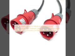 การออกแบบสายเคเบิลแบบกำหนดเองสำหรับอุปกรณ์ถ่ายภาพทางการแพทย์ | สายเคเบิลที่เข้ากันได้ทางชีวภาพ, ป้องกัน EMI พร้อมฉนวนที่มีความยืดหยุ่นสูงและขั้วต่อความแม่นยำสำหรับการส่งข้อมูลที่เชื่อถือได้